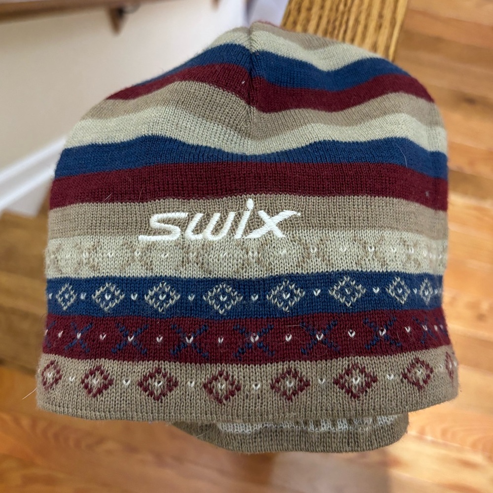 Swix Multi-Color Striped Winter Hat